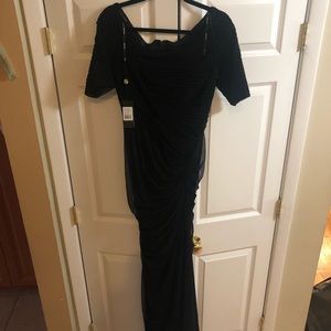 Tadashi Shoji shirted gown NWT